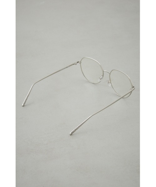 AZUL by moussy(アズールバイマウジー)の「メタルポリゴンシェイプアイウェア(メガネ・メンズ・ゴールド/シルバー・FREE)」の7枚目の写真