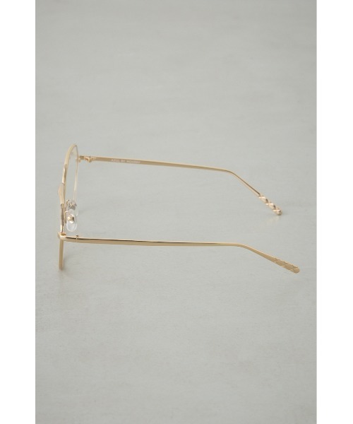 AZUL by moussy(アズールバイマウジー)の「メタルポリゴンシェイプアイウェア(メガネ・メンズ・ゴールド/シルバー・FREE)」の15枚目の写真