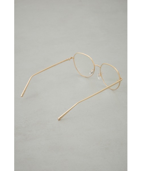 AZUL by moussy(アズールバイマウジー)の「メタルポリゴンシェイプアイウェア(メガネ・メンズ・ゴールド/シルバー・FREE)」の16枚目の写真