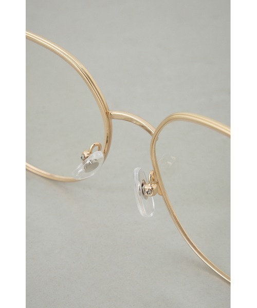 AZUL by moussy(アズールバイマウジー)の「メタルポリゴンシェイプアイウェア(メガネ・メンズ・ゴールド/シルバー・FREE)」の17枚目の写真