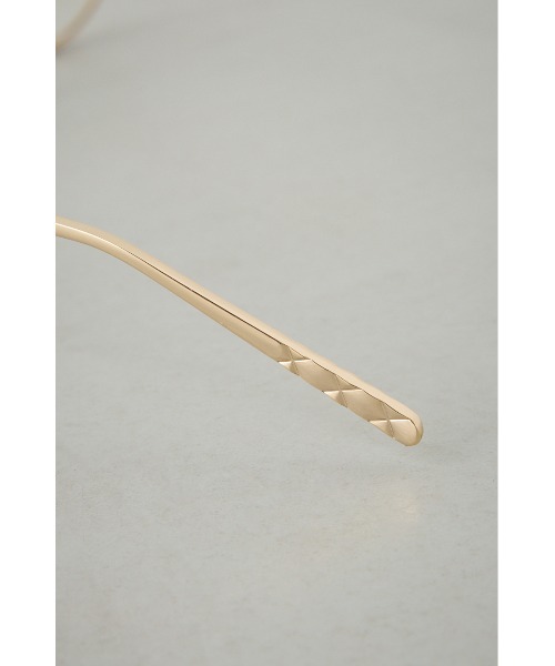 AZUL by moussy(アズールバイマウジー)の「メタルポリゴンシェイプアイウェア(メガネ・メンズ・ゴールド/シルバー・FREE)」の19枚目の写真