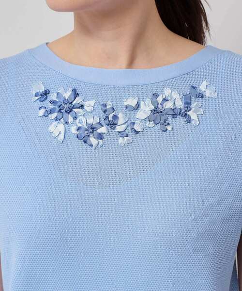 SS～Lサイズ展開／手刺繍】クラフトニット（ニット/セーター