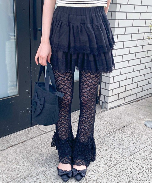 frunco(フランコ)の「レースパンツ(その他パンツ・レディース・ホワイト/ブラック・FREE)」の21枚目の写真