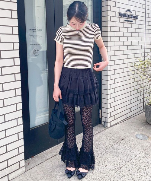 frunco(フランコ)の「レースパンツ(その他パンツ・レディース・ホワイト/ブラック・FREE)」の20枚目の写真