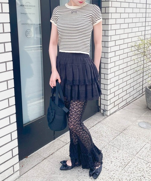 frunco(フランコ)の「レースパンツ(その他パンツ・レディース・ホワイト/ブラック・FREE)」の19枚目の写真