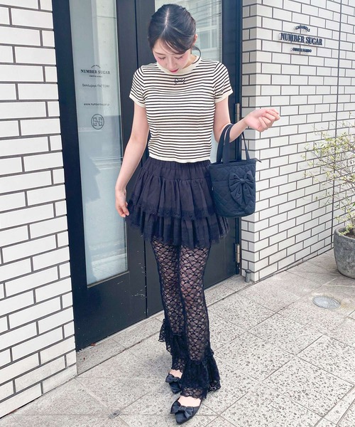 frunco(フランコ)の「レースパンツ(その他パンツ・レディース・ホワイト/ブラック・FREE)」の17枚目の写真
