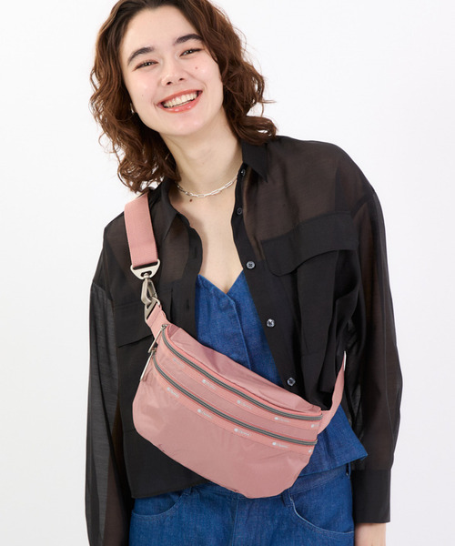 ESSENTIAL BELT BAG ダスティーピンクC（ボディバッグ/ウエスト