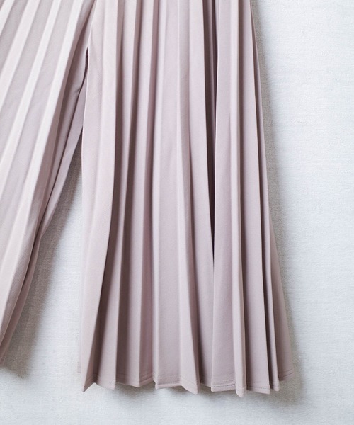 SWITCH BY ARCH(スイッチバイアーチ)の「【ARC】【SWITCH by ARCH】ACCORDION PLEATS SKIRTPANTS(その他パンツ・レディース・グレイッシュブルー/ブラック/グレイッシュベージュ/ライトグレー/キャメル・FREE)」の22枚目の写真