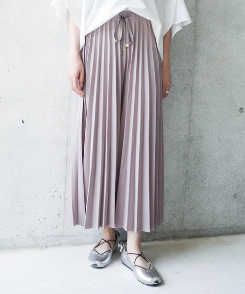 SWITCH BY ARCH(スイッチバイアーチ)の「【ARC】【SWITCH by ARCH】ACCORDION PLEATS SKIRTPANTS(その他パンツ・レディース・グレイッシュブルー/ブラック/グレイッシュベージュ/ライトグレー/キャメル・FREE)」の15枚目の写真
