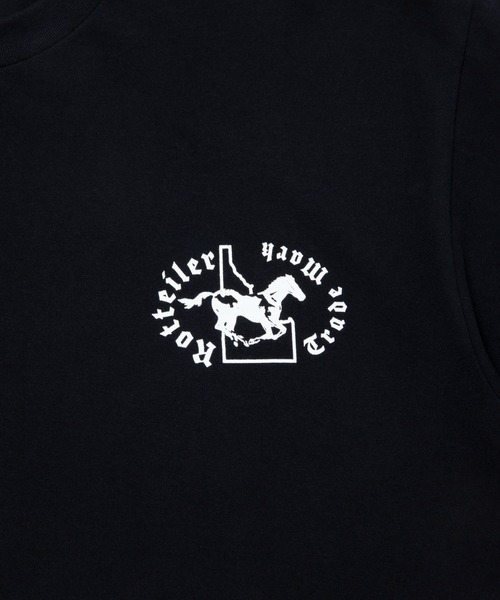 ROTTWEILER(ロットワイラー)の「HORSE TEE(Tシャツ/カットソー・メンズ・ブラック/ホワイト・S/M/L/XL)」の9枚目の写真