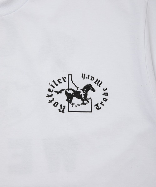 ROTTWEILER(ロットワイラー)の「HORSE TEE(Tシャツ/カットソー・メンズ・ブラック/ホワイト・S/M/L/XL)」の4枚目の写真