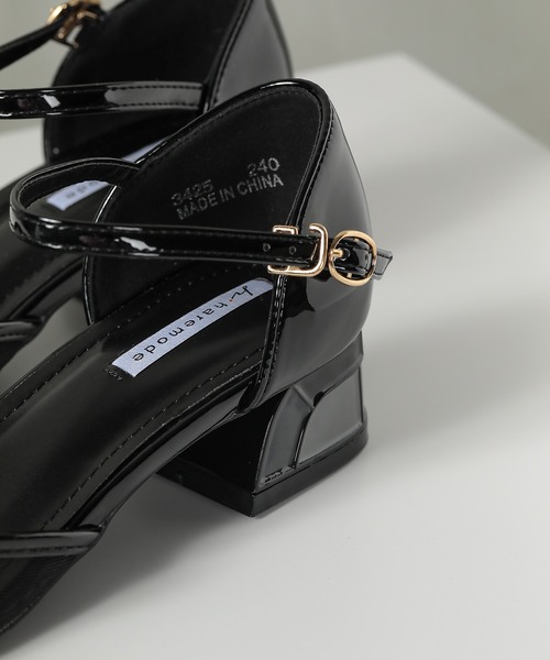 Kana（カナ）の「グリッター×メッシュ デザインヒール パンプス 結婚式 お呼ばれ オケージョン（パンプス・レディース・シルバー/ブラック/ベージュ・23/24/24.5/23.5/22.5）」の7枚目の写真