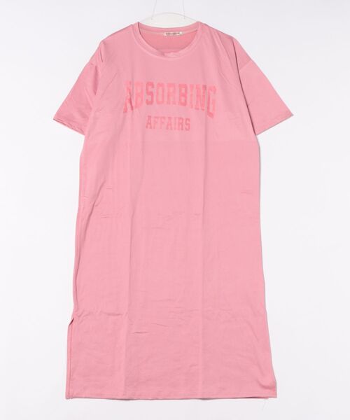 NinaetLina(ニナエリナ)の「Tシャツワンピース(ワンピース・レディース・ブラック/ホワイト/ピンク・FREE)」の7枚目の写真
