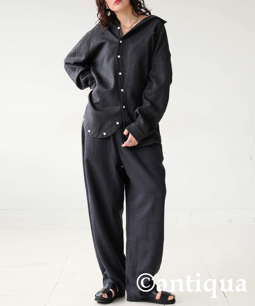 antiqua（アンティカ）の「鳳凰刺繍テーパードパンツ（その他パンツ・レディース・ブラック系その他/ホワイト系その他・MEDIUM/LARGE）」の18枚目の写真