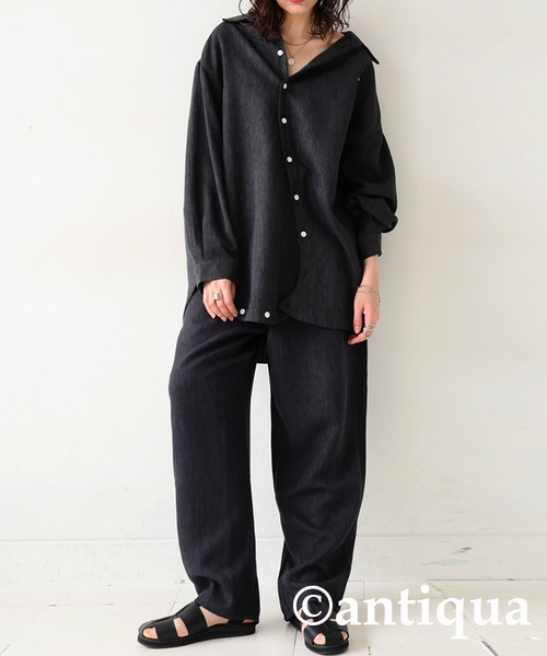 antiqua（アンティカ）の「鳳凰刺繍テーパードパンツ（その他パンツ・レディース・ブラック系その他/ホワイト系その他・MEDIUM/LARGE）」の19枚目の写真