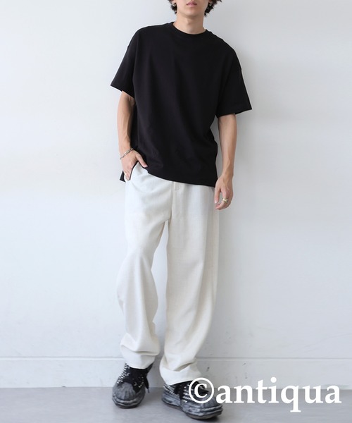 antiqua（アンティカ）の「鳳凰刺繍テーパードパンツ（その他パンツ・レディース・ブラック系その他/ホワイト系その他・MEDIUM/LARGE）」の15枚目の写真