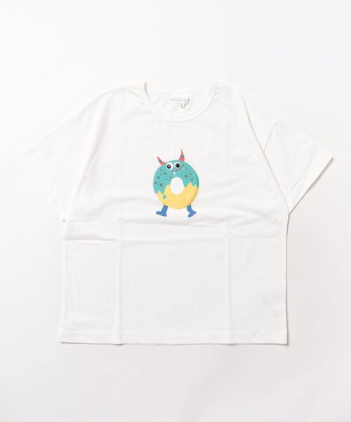 HAKKA KIDS（ハッカキッズ）の「[ジュニアサイズ]カラーパレットプリント接触冷感Tシャツ（Tシャツ/カットソー・キッズ・ブラック/ブルー/ホワイト/レッド/ピンク/イエロー・L）」の3枚目の写真