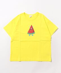 [ジュニアサイズ]カラーパレットプリント接触冷感Tシャツ