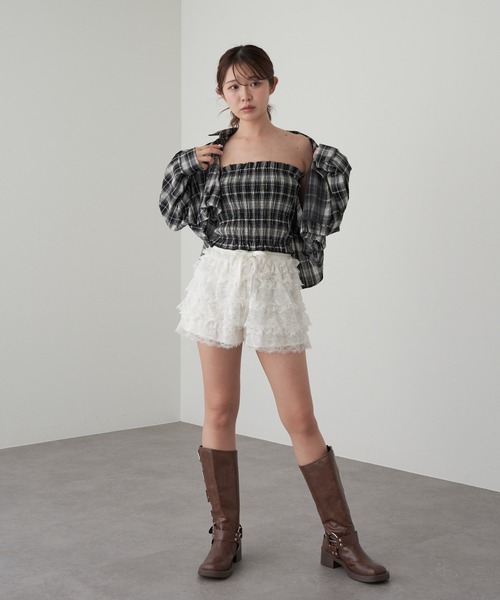 RAY CASSIN(レイカズン)の「エンジニアロングブーツ(ブーツ・レディース・ブラウン/ブラック・36/37/38)」の5枚目の写真