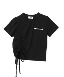 atmos pink | atmos pink Shirring Mini T-shirt / アトモス ピンク シャーリング ミニ ティシャツ(Tシャツ/カットソー)