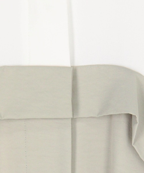 NICOLE white(ニコルホワイト)の「ドッキングワンピース(ワンピース・レディース・グレー/カーキ/チャコール・FREE)」の15枚目の写真