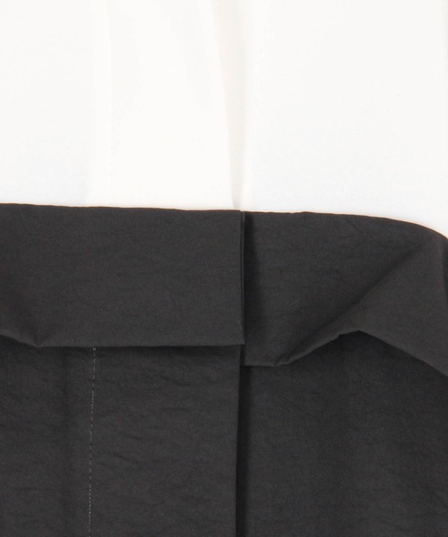 NICOLE white(ニコルホワイト)の「ドッキングワンピース(ワンピース・レディース・グレー/カーキ/チャコール・FREE)」の16枚目の写真