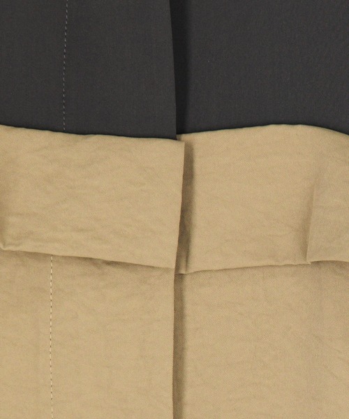 NICOLE white(ニコルホワイト)の「ドッキングワンピース(ワンピース・レディース・グレー/カーキ/チャコール・FREE)」の17枚目の写真