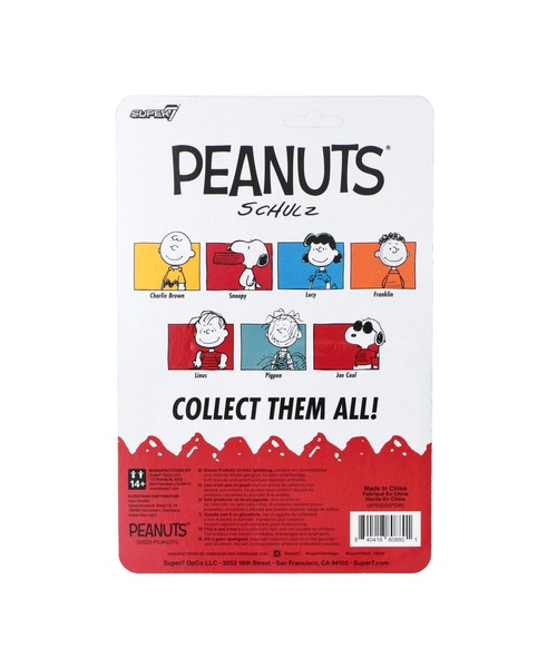 Super7 PEANUTS スーパー7 ピーナッツ リアクションフィギア W08