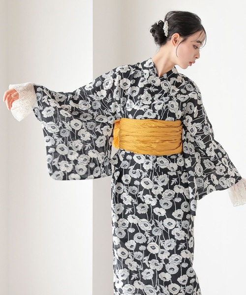 osharewalker(オシャレウォーカー)の「『二部式ワンピース浴衣』(浴衣・レディース・D/L/K/C/I/G/B/J/H/A/F/E・FREE)」の10枚目の写真