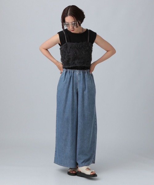 LEPSIMイージーデニムパンツ LEPSIM（レプシィム）の「イージーデニムパンツ 114889（デニム