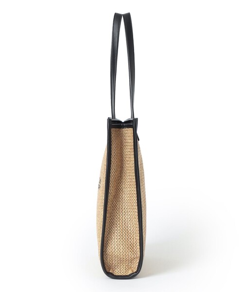 MACKINTOSH PHILOSOPHY(マッキントッシュ フィロソフィー)の「ロゴ刺しゅうサマートート(トートバッグ・レディース・ベージュ/チャコールグレー・FREE)」の7枚目の写真