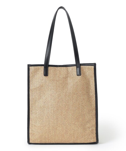 MACKINTOSH PHILOSOPHY(マッキントッシュ フィロソフィー)の「ロゴ刺しゅうサマートート(トートバッグ・レディース・ベージュ/チャコールグレー・FREE)」の8枚目の写真