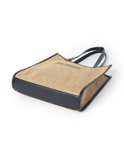 MACKINTOSH PHILOSOPHY(マッキントッシュ フィロソフィー)の「ロゴ刺しゅうサマートート(トートバッグ・レディース・ベージュ/チャコールグレー・FREE)」の9枚目の写真