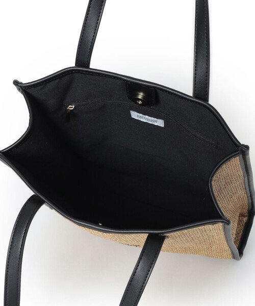 MACKINTOSH PHILOSOPHY(マッキントッシュ フィロソフィー)の「ロゴ刺しゅうサマートート(トートバッグ・レディース・ベージュ/チャコールグレー・FREE)」の10枚目の写真