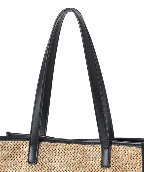 MACKINTOSH PHILOSOPHY(マッキントッシュ フィロソフィー)の「ロゴ刺しゅうサマートート(トートバッグ・レディース・ベージュ/チャコールグレー・FREE)」の11枚目の写真