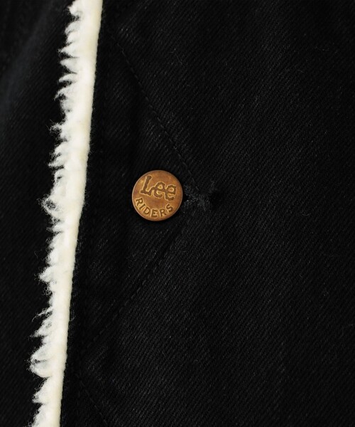 Lee（リー）の「【別注】Lee  / ブラック デニム ストームライダー（ブルゾン・メンズ・ブラック・XL/L/M/S）」の13枚目の写真
