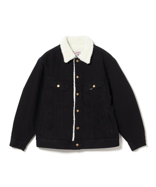 Lee（リー）の「【別注】Lee  / ブラック デニム ストームライダー（ブルゾン・メンズ・ブラック・XL/L/M/S）」の16枚目の写真