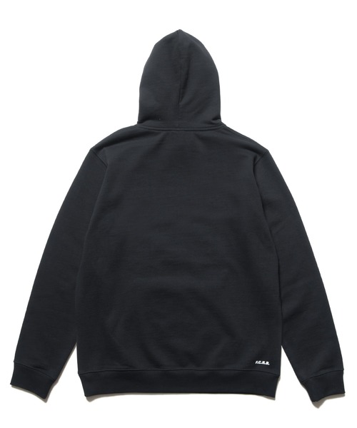 Bristol フード付きパーカー ブラック BRISTOL SWEAT HOODIE（パーカー）｜F.C.Real Bristol（エフシーレアル