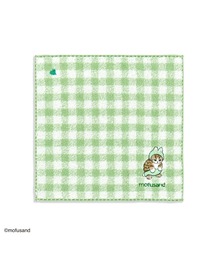 salle de bal（サルデバル）の「【mofusand / モフサンド】ギンガムステッチ タオルハンカチ　TOB（タオル）」