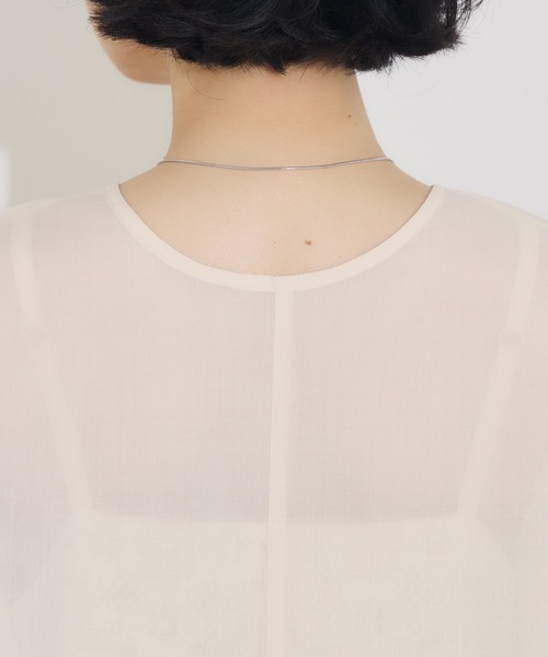 KATHARINE ROSS（キャサリンロス）の「【KATHARINE ROSS】トップス×レースキャミワンピース SET（ワンピース・レディース・ブラック/アイボリー・MEDIUM）」の7枚目の写真