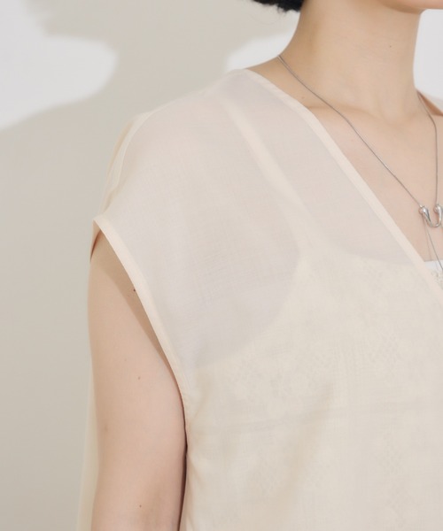 KATHARINE ROSS（キャサリンロス）の「【KATHARINE ROSS】トップス×レースキャミワンピース SET（ワンピース・レディース・ブラック/アイボリー・MEDIUM）」の5枚目の写真