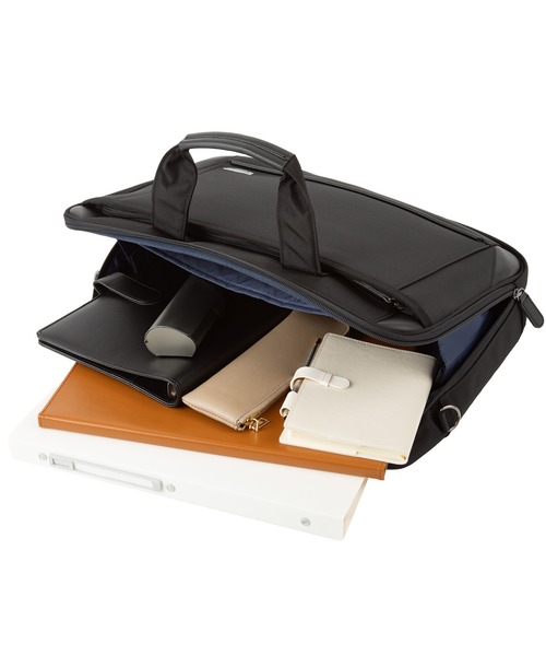 World Traveler(ワールドトラベラー)の「クラトス A4サイズ収納可能 14inchPC収納 65331(ビジネスバッグ・メンズ・ブラック・FREE)」の17枚目の写真