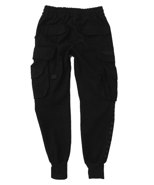 OWN ROOTS】Black Cargo jogger Pants /ブラックカーゴジョガーパンツ