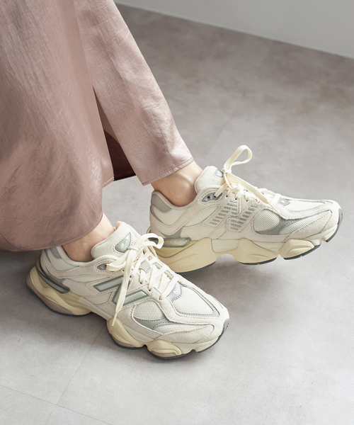 IENA(イエナ)の「NEW BALANCE/ニューバランス 9060ECA(スニーカー・レディース・ホワイト・22.5cm/23cm/23.5cm/24cm/24.5cm/25cm)」の2枚目の写真