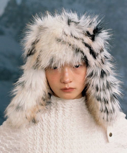 FUR TRAPPER CAP FLUFFY（キャップ）｜AWESOME NEEDS（オーサム