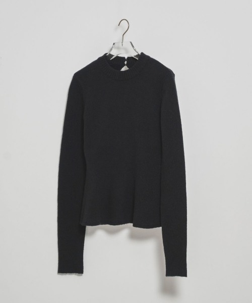 TODAYFUL(トゥデイフル)の「TODAYFUL Puffy Peplum Knit パフィーペプラムニット/12520521(ニット/セーター・レディース・ブラック/ベージュ系その他・ONE SIZE)」の13枚目の写真