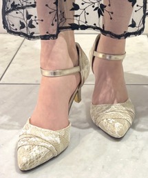 Cupid Heart（キューピッドハート）の「【Cupid Heart】結婚式用！レース切り替えパンプス（パンプス）」