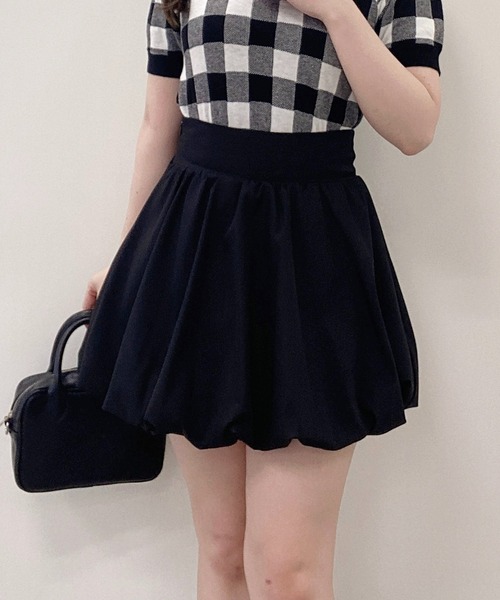 INGNI（イング）の「バルーンミニスカパン（スカート・レディース・ベージュ/グレー系6/ブラック/ブラウン系その他2・FREE）」の5枚目の写真