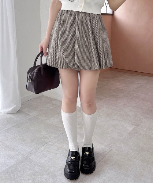 INGNI（イング）の「バルーンミニスカパン（スカート・レディース・ベージュ/グレー系6/ブラック/ブラウン系その他2・FREE）」の11枚目の写真