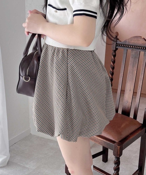 INGNI（イング）の「バルーンミニスカパン（スカート・レディース・ベージュ/グレー系6/ブラック/ブラウン系その他2・FREE）」の15枚目の写真